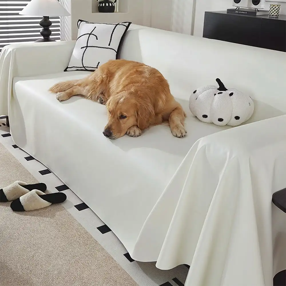 Housse de canapé imperméable en simili cuir et résistante aux poils d'animaux – Image 6